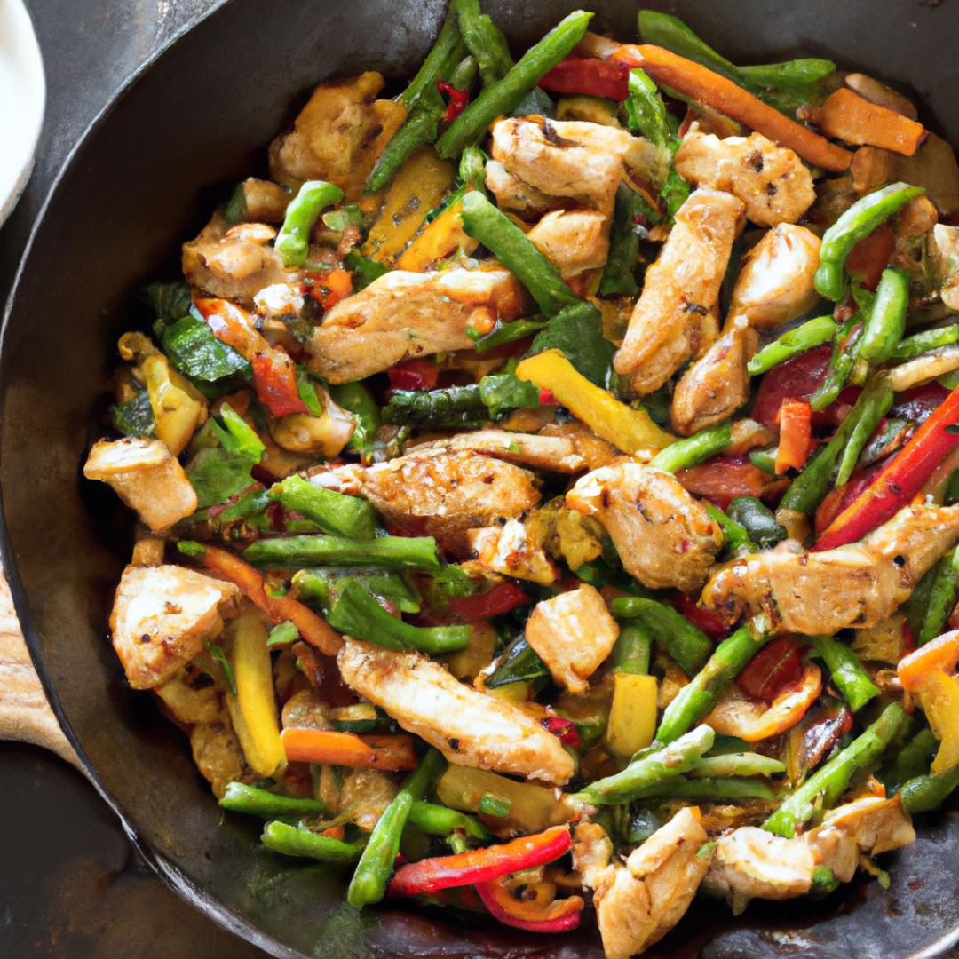 Easy One-Pan Chicken and Vegetable Stir-Fry – Perfect for Busy Weeknights!