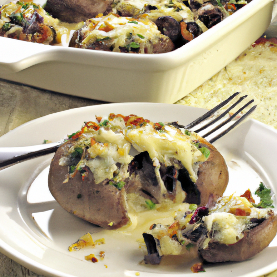 Easy and Delicious Cheese-Stuffed Mushrooms Recipe