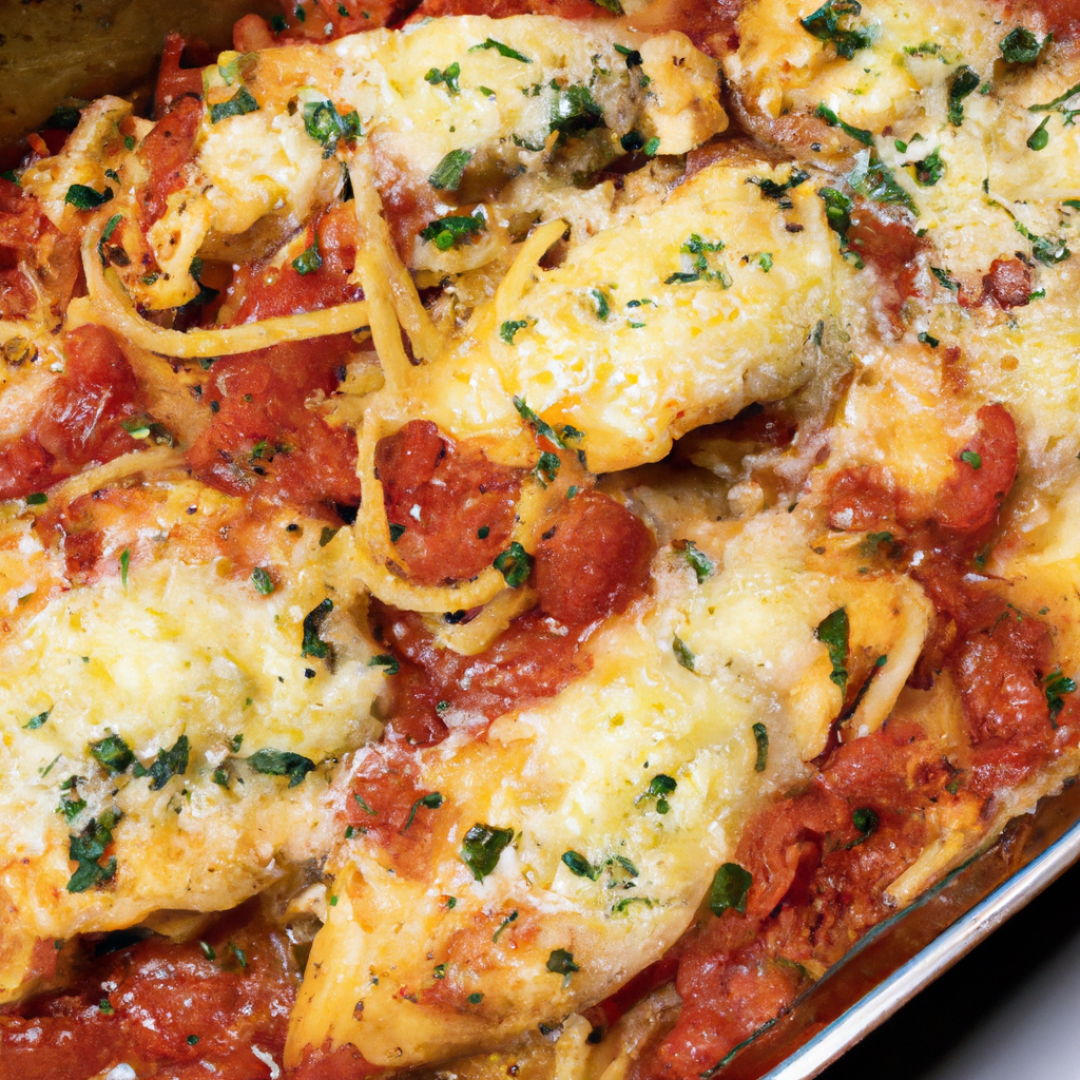 Quick and Easy One-Pan Chicken Parmesan Dinner Recipe