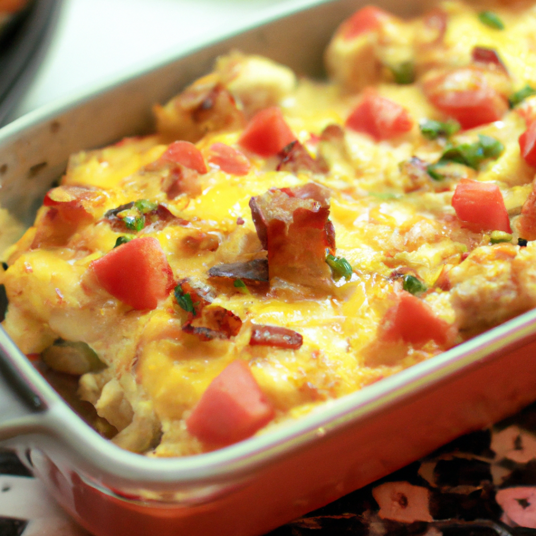 Start Your Day Right with this Delicious Breakfast Casserole Recipe