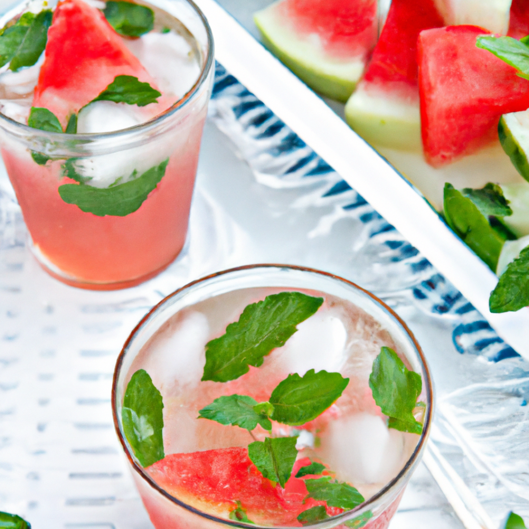 Cool Off with this Refreshing Watermelon Mint Lemonade Recipe