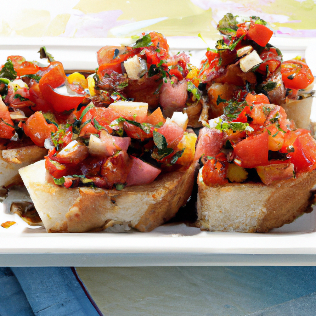 5-Minute Bruschetta: A Summertime Favorite Appetizer Recipe