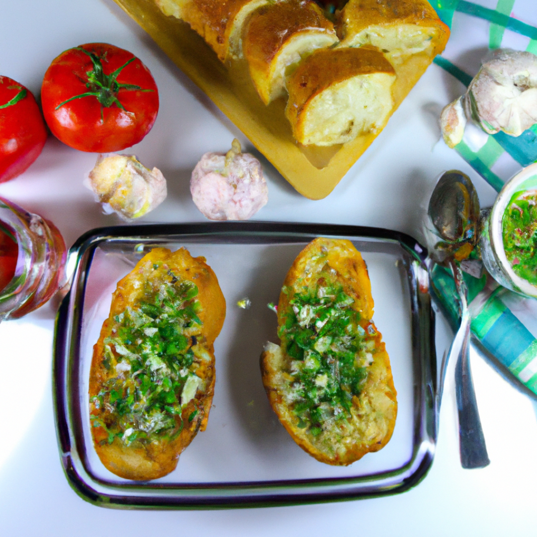 Easy and Delicious Garlic Bread Bruschetta Recipe