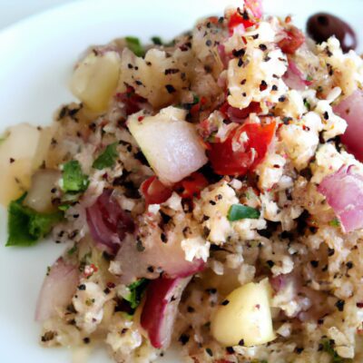 Deliciously Nutritious: Try This Flavorful Quinoa Salad Recipe for Lunch!