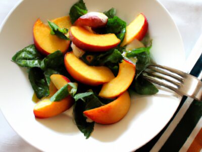 Summer Peach Salad Recipe: A Perfect Refreshing Delight
