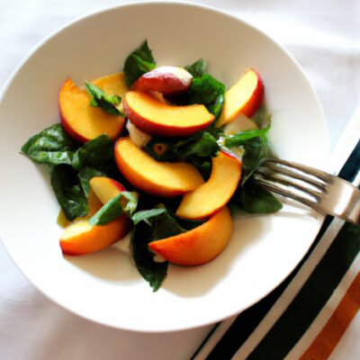 Summer Peach Salad Recipe: A Perfect Refreshing Delight