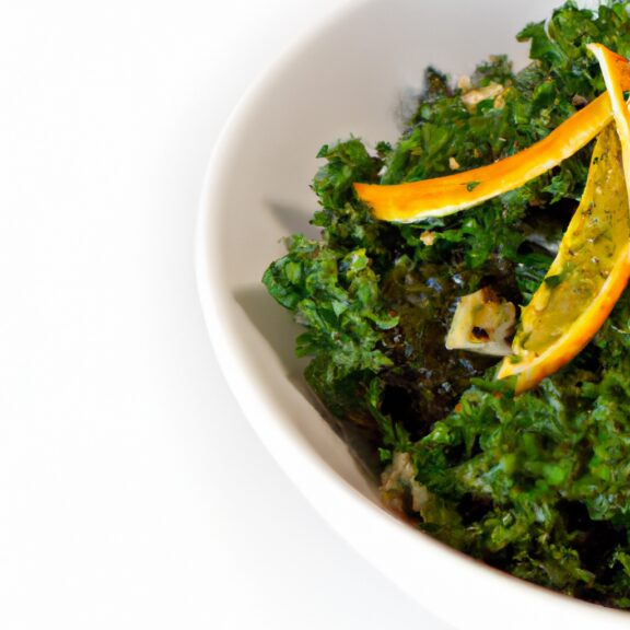 Crunchy Kale Salad with Citrus Vinaigrette