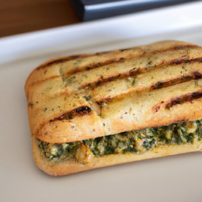 Quick and Delicious Pesto Chicken Panini for Lunch