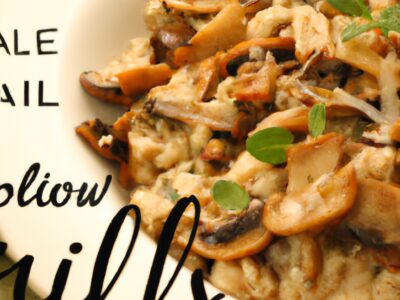 Fall in Love with Our Deliciously Easy Mushroom Risotto Recipe