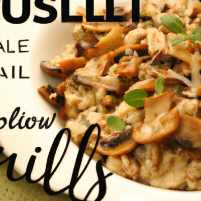 Fall in Love with Our Deliciously Easy Mushroom Risotto Recipe