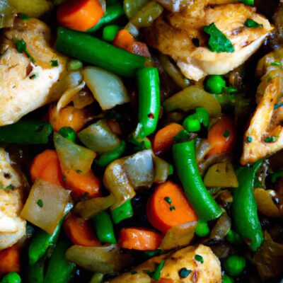 Quick and Easy One-Pan Chicken and Vegetable Dinner