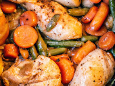 Deliciously Simple One Pan Chicken Dinner