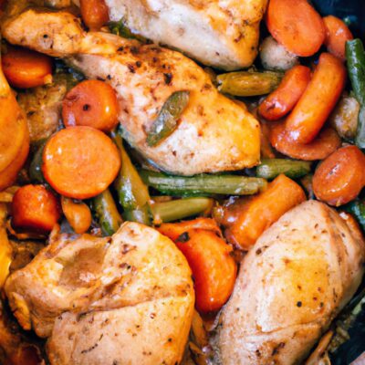 Deliciously Simple One Pan Chicken Dinner