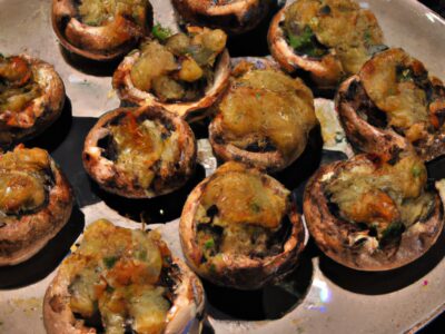 Savor the Flavor with this Delicious Appetizer Recipe: Stuffed Mushrooms