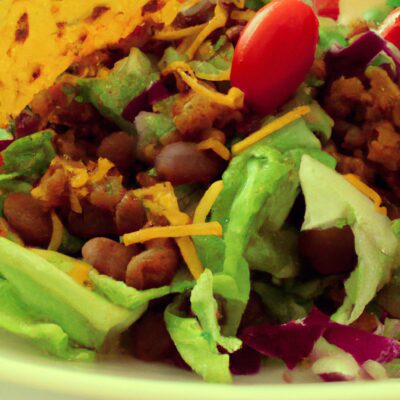 Quick and Easy Vegan Taco Salad Recipe for a Delicious Lunch