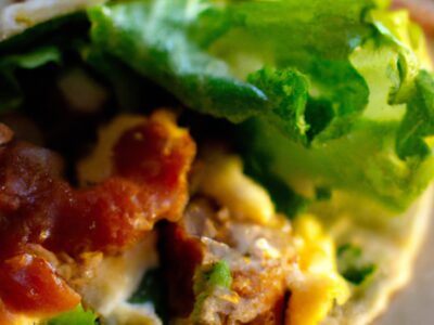 Rise and Shine: Delicious and Healthy Breakfast Burrito Recipe