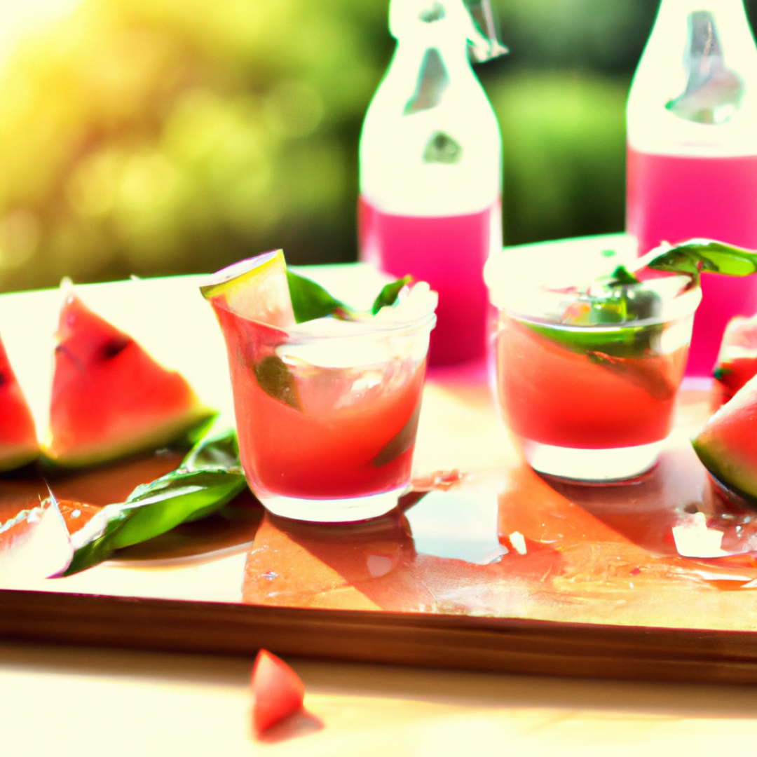 Spice Up Your Summer with a Refreshing Watermelon Basil Lemonade Recipe