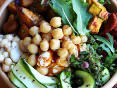 Healthy and Delicious Mediterranean Buddha Bowl Recipe for Lunch