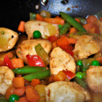 Easy One-Pan Chicken and Vegetable Skillet Dinner