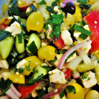 Fresh and Vibrant: A Delicious Summer Salad Recipe