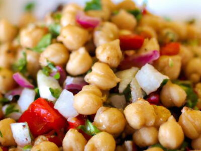 Quick and Easy Mediterranean Chickpea Salad: Perfect for a Healthy Lunch!