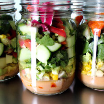 Quick and Easy Mason Jar Salads for a Healthy and Delicious Lunch