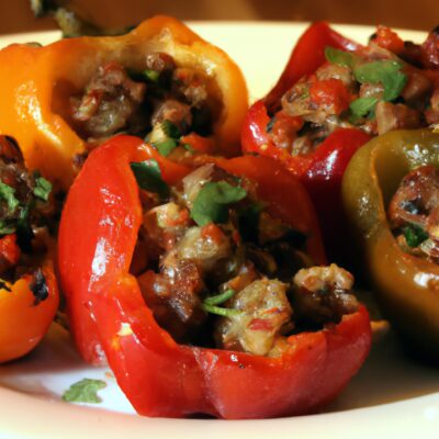 Try this Irresistibly Delicious Stuffed Mini Peppers Recipe