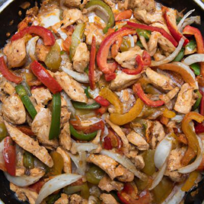 Easy and Delicious One-Pan Chicken Fajitas Recipe