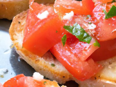 Simply Delicious: Easy-to-Make Bruschetta Recipe for Your Next Party