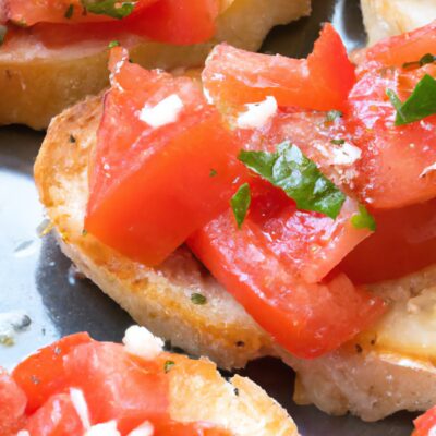 Simply Delicious: Easy-to-Make Bruschetta Recipe for Your Next Party