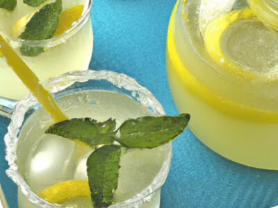 Refreshingly Sweet Lemonade Spritzer Recipe