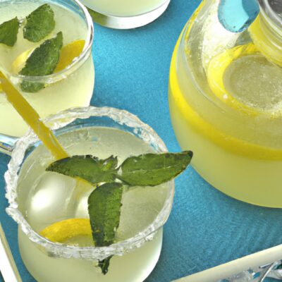 Refreshingly Sweet Lemonade Spritzer Recipe