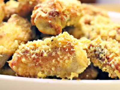 The Perfect Party Starter: Mouthwatering Garlic Parmesan Chicken Bites Recipe