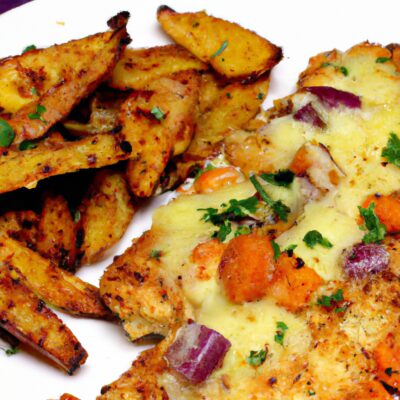 Crispy Parmesan Chicken with Roasted Vegetables: A Mouth-Watering Dinner Recipe