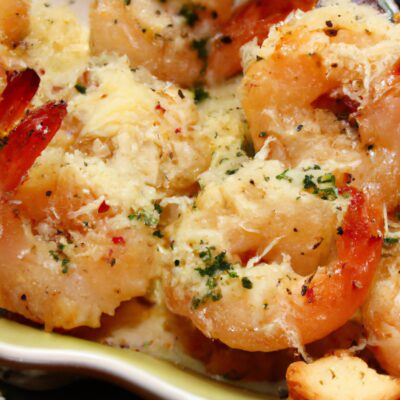 Easy and Delicious Garlic Parmesan Shrimp Appetizer Recipe: Perfect for Any Occasion