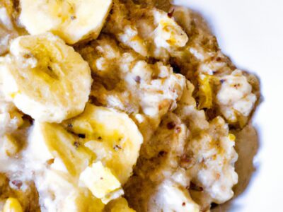 Wholesome and Delicious: Try this Scrumptious Oatmeal and Banana Recipe for Breakfast!