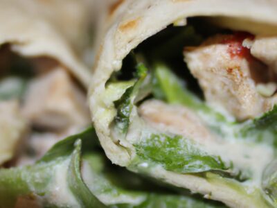 Delicious and Healthy Chicken Caesar Wrap Recipe for a Quick Lunch