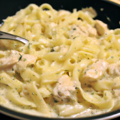 Wholesome and Easy One-Pot Chicken Alfredo