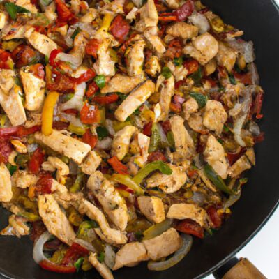 Quick and Easy One-Pan Chicken Fajitas Recipe