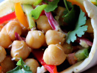Quick and Easy Chickpea Salad Wrap Recipe for Your Next Lunch Break