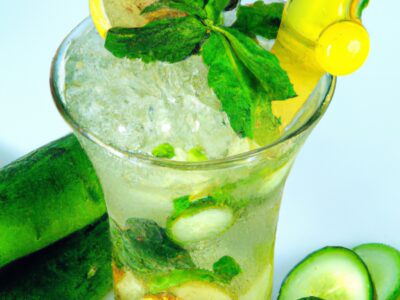Delicious and Refreshing Summer Cocktail Recipe: Pineapple Cucumber Mojito