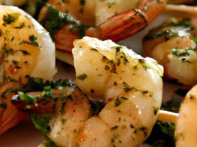 Ultimate Garlic and Herb Shrimp Skewers: A Mouth-Watering Appetizer for Your Next Gathering