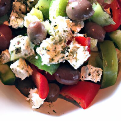 Simple and Satisfying: Try this Delicious Greek Salad Recipe Today