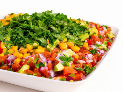 Fiesta Salad: A Refreshing and Colorful Dish Perfect for Summer!