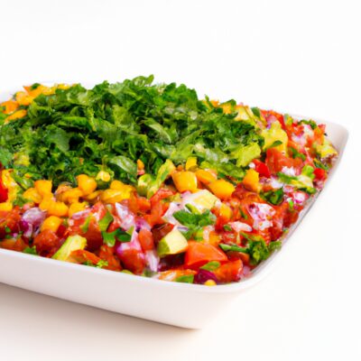 Fiesta Salad: A Refreshing and Colorful Dish Perfect for Summer!