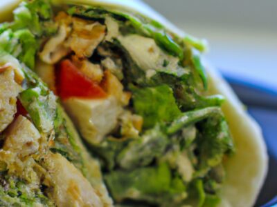 Quick and Easy Chicken Salad Wrap for a Delicious Lunch