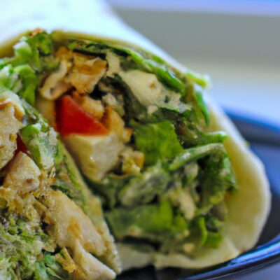 Quick and Easy Chicken Salad Wrap for a Delicious Lunch