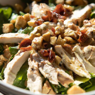 Quick and Easy Balsamic Chicken Salad for a Healthy, Hearty Lunch