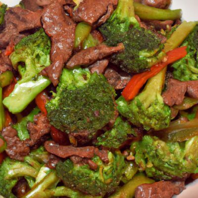 Spicy Beef and Broccoli Stir-Fry: A Quick and Flavorful Dinner Recipe