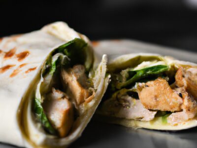 Quick and Delicious Chicken Caesar Wrap for Your Next Lunch
